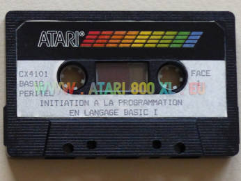 Peritel Atari 800 Initiation a la programmation en langage BASIC I, version Peritel, Tape