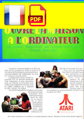 French transcription of Atari ad
