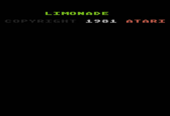 Peritel Atari 800 Limonade, version Peritel, video composite, CVBS (via Altirra)