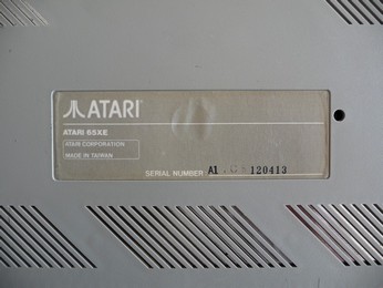 'Star' Arabic Atari 65XE Sticker close-up