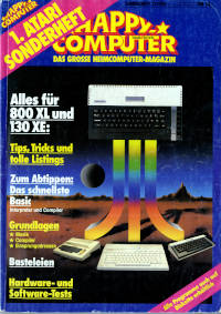 1. Atari XL-XE sonderheft (Happy Computer)