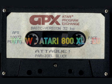 Peritel Atari 800 Attaque!, version Peritel, Tape, Side B